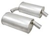 1973 C3 Corvette Pair Aluminized Mufflers